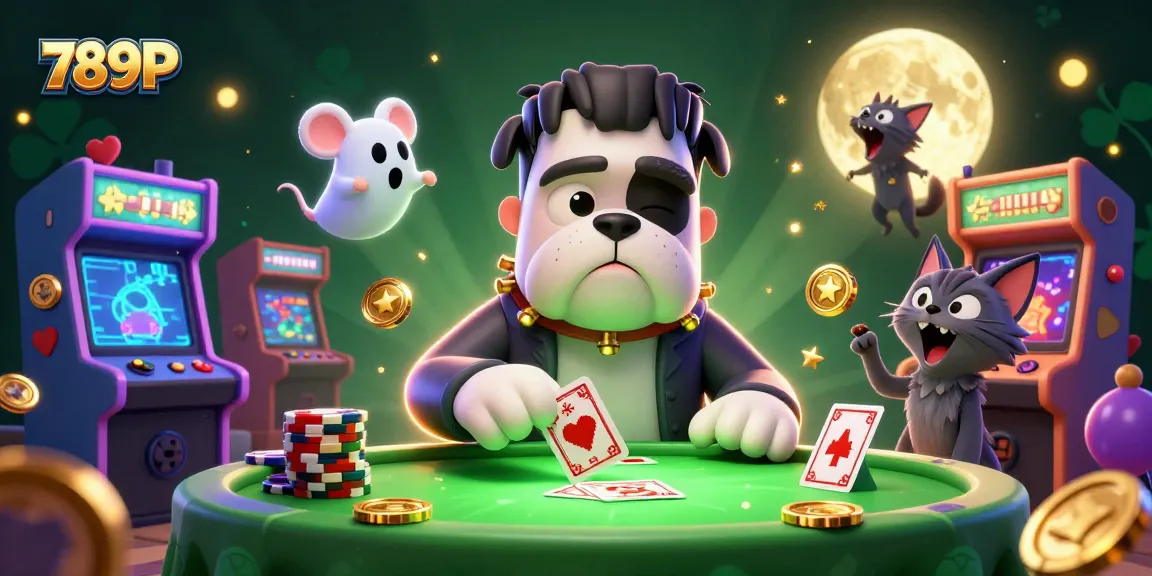 Experience thrilling gaming at 789P with vibrant casino action and colorful characters.