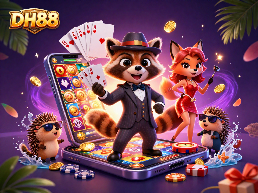 Experience winning strategies at DH88 with dynamic casino elements and engaging characters.