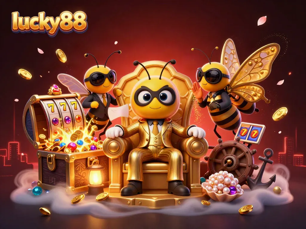 Experience thrilling wins with lucky88 in a vibrant casino scene showcasing dynamic gambling elements.