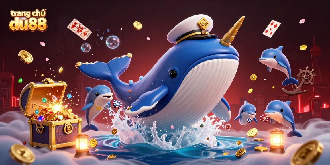 Engage in thrilling gameplay on trang chủ du88 with vibrant casino characters and dynamic gaming elements.