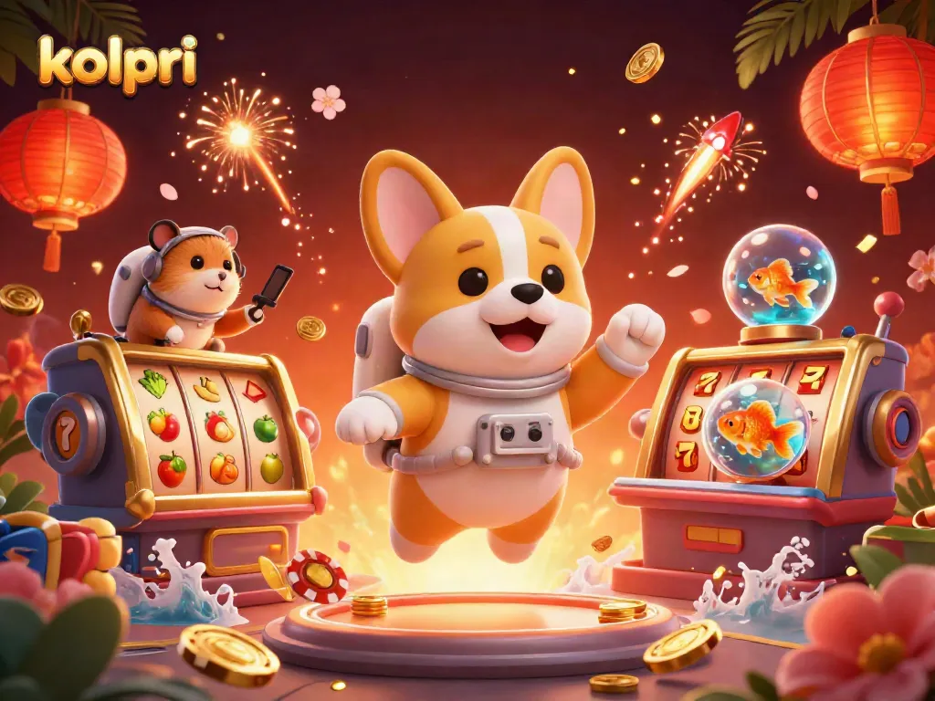 Engage in the vibrant casino universe with Kolpri, exploring rich 3D scenes of poker thrills.