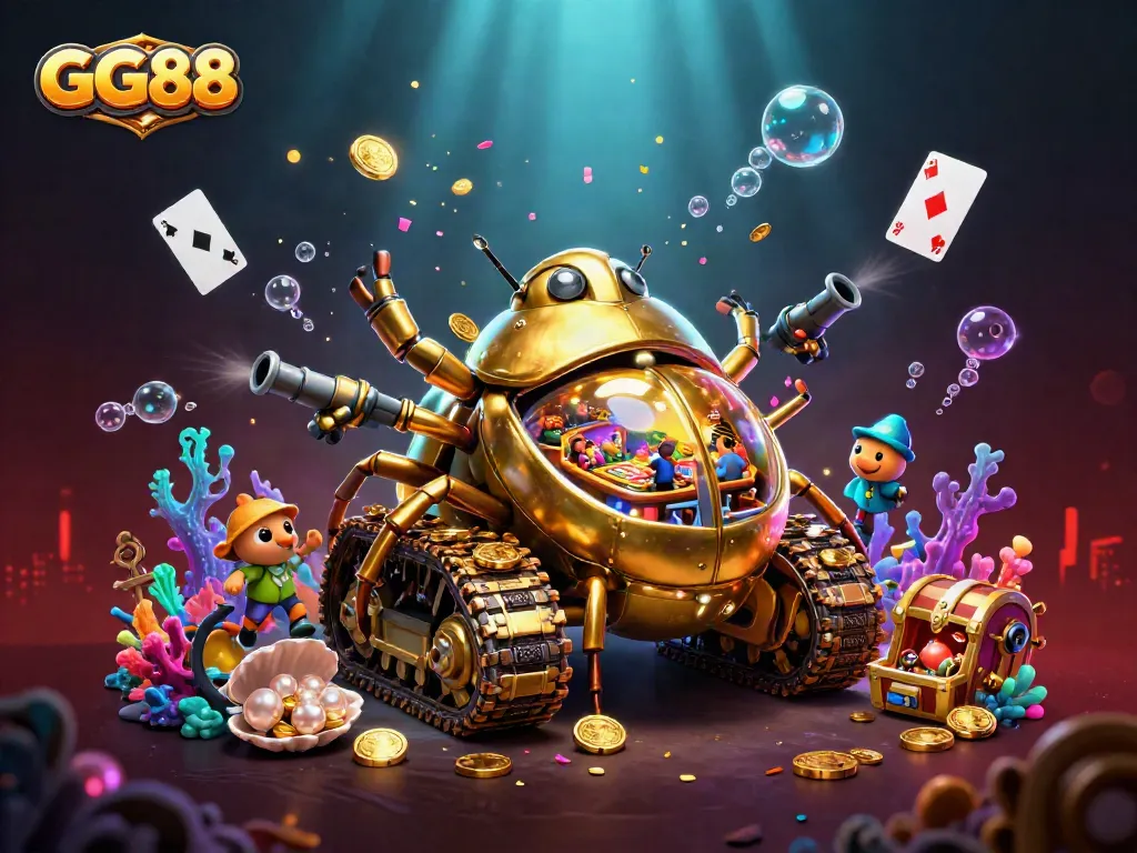 Bet on GG88 and win big with an enchanting underwater casino experience.