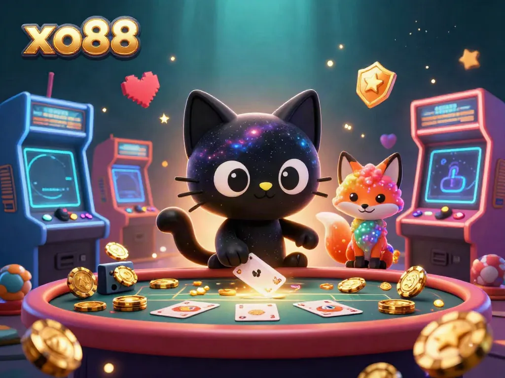 Experience thrilling gameplay at xo88's cosmic casino with unique characters and dynamic gaming elements.