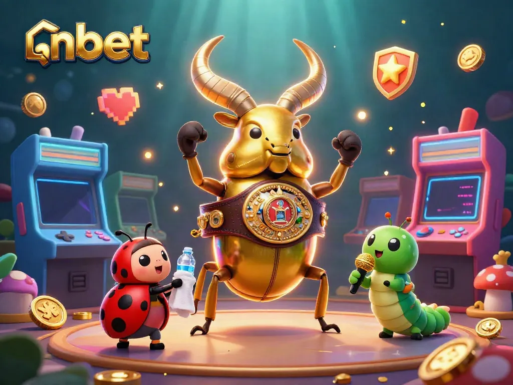 Experience thrilling action with nbet's vibrant casino challenge featuring animated characters and gaming elements.